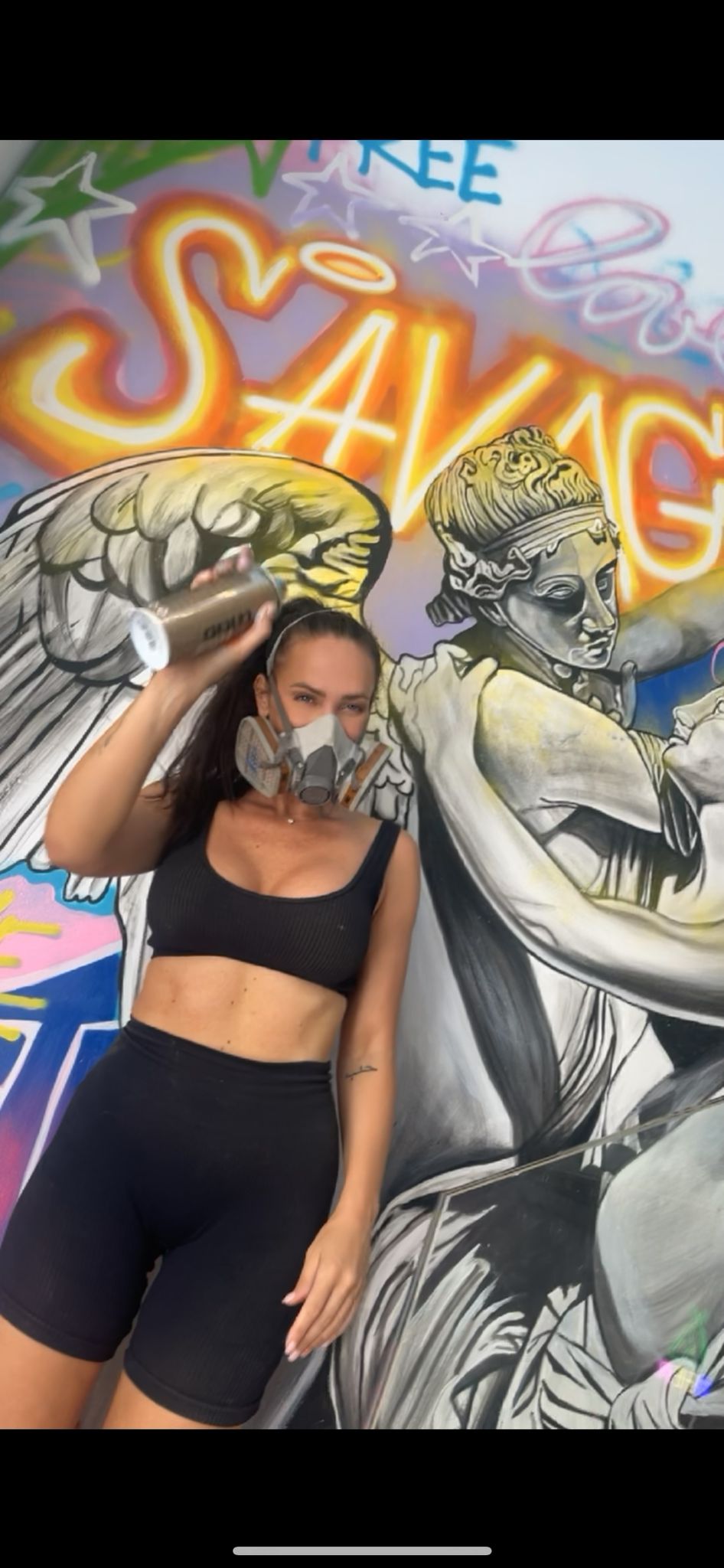 Mural painting for tapas restaurant N.4 in city center of Bratislava 