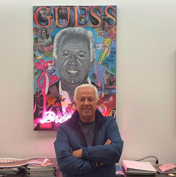 Painting for Paul Marciano