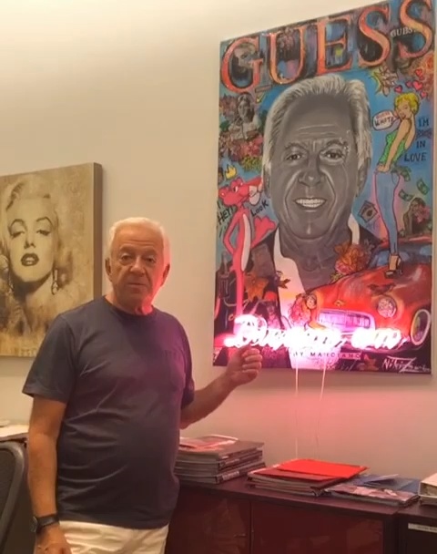 Painting for Paul Marciano